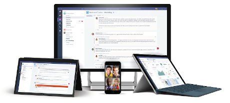 Microsoft Teams Screenshots and Devices